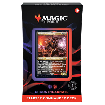 Magic The Gathering: 2022 Starter Commander Decks Magic The Gathering: 2022 Starter Commander Decks