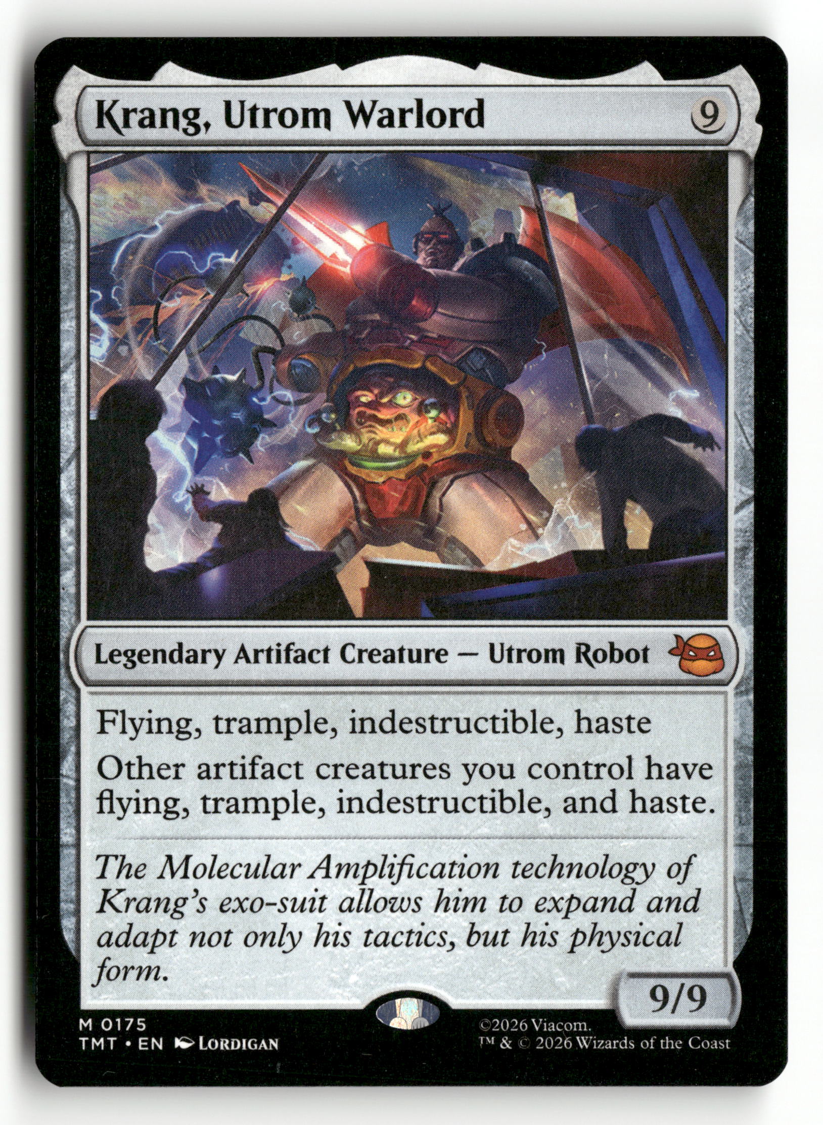 MTG Teenage Mutant Ninja Turtles 175 Krang, Utrom Warlord M NM