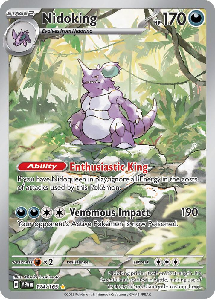 2023 Pokemon SV: Scarlet & Violet 151 Nidoking