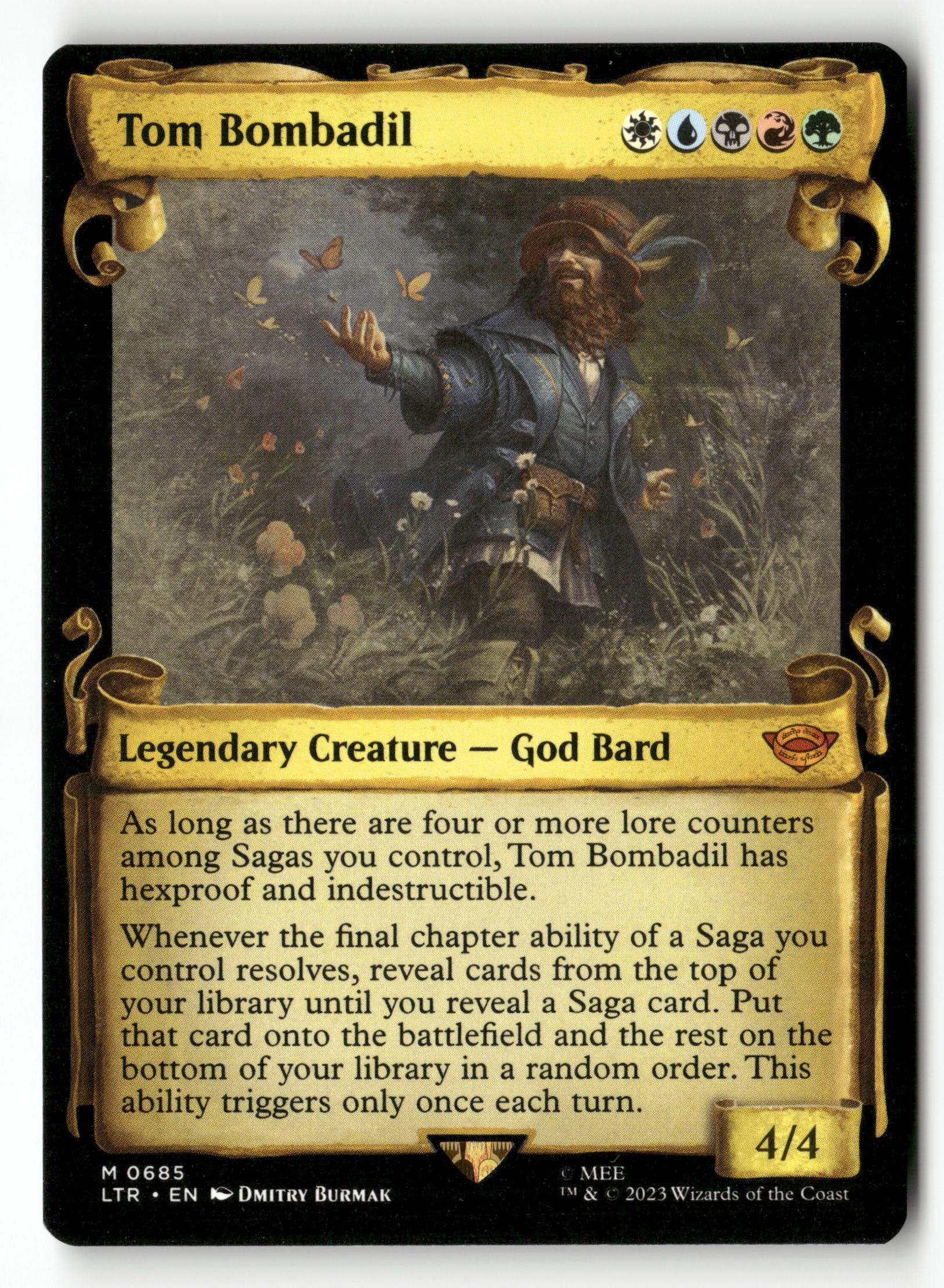 MTG: The Lord of the Rings: 685 Tom Bombadil (Showcase Scrolls) M NM