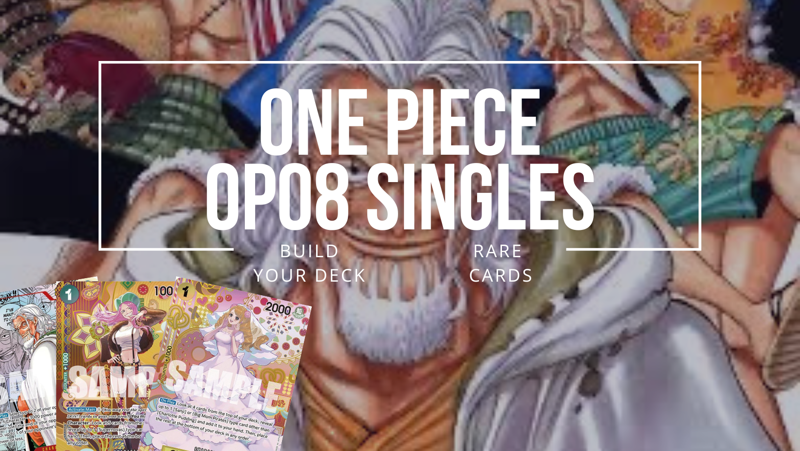 One Piece OP08 Singles