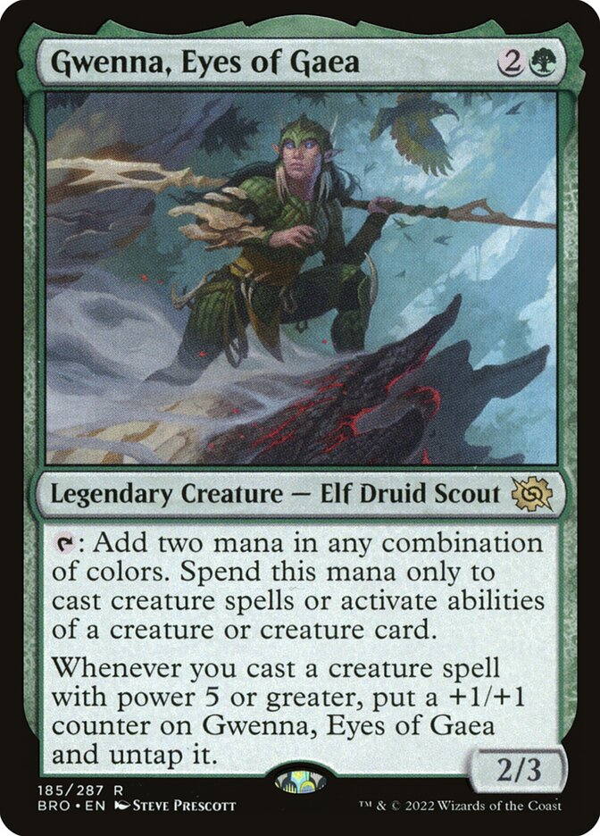 Gwenna Eyes of Gaea 185 (The Brothers' War) 