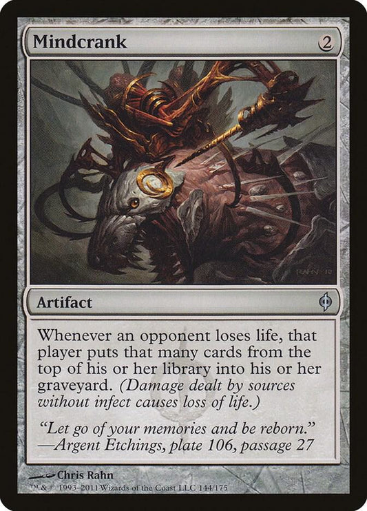Mindcrank 144/175 (New Phyrexia) 