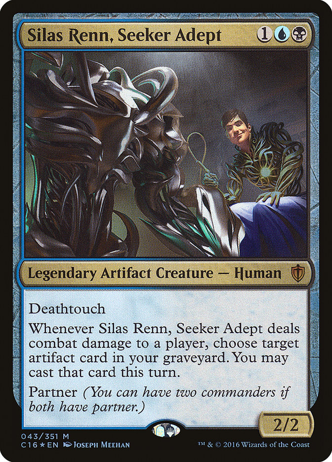 Silas Renn, Seeker Adept 43/351 (Commander 2016)  - Foil