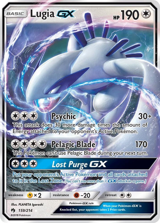 Lugia GX 159/214 (SM - Lost Thunder)  - Holofoil