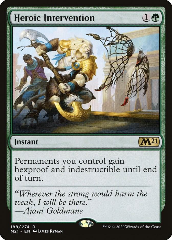 Heroic Intervention 188 (Core Set 2021) 
