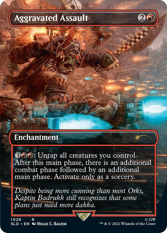 Aggravated Assault 1026 (Secret Lair Drop Series)  - Borderless Foil