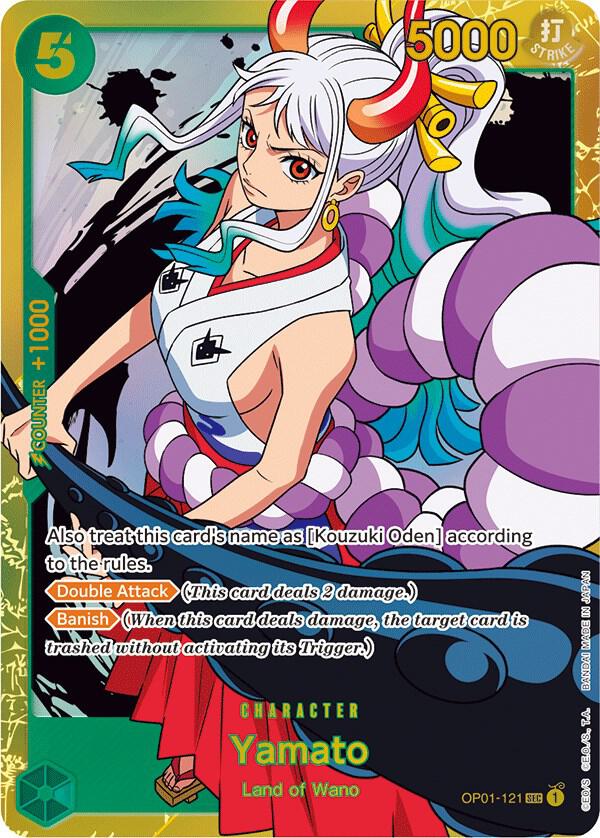 Yamato OP01-121 (Romance Dawn)  - Foil