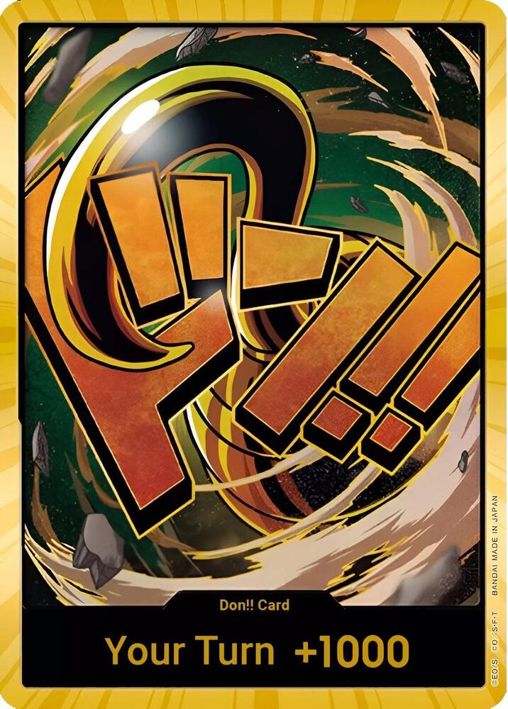 DON!! - Crocodile (Gold)  (Premium Booster -The Best-)  - Foil