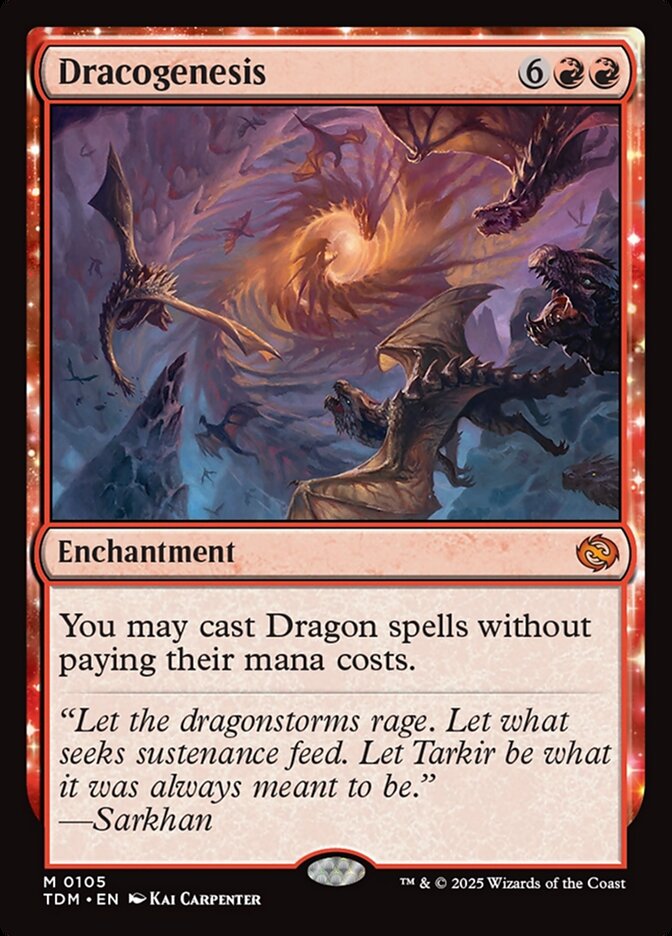 Dracogenesis 105 (Tarkir: Dragonstorm) 