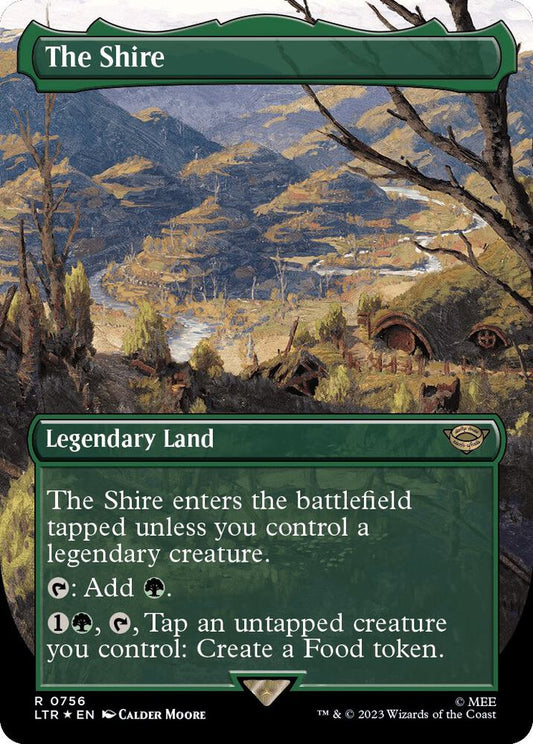 The Shire 756/281 (Universes Beyond: The Lord of the Rings: Tales of Middle-earth)  - Borderless Surge Foil