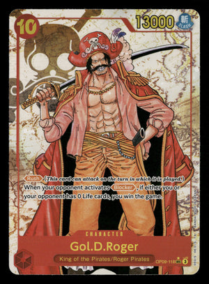 One Piece TCG OP09-118 Gol.D.Roger SEC Alternate Art