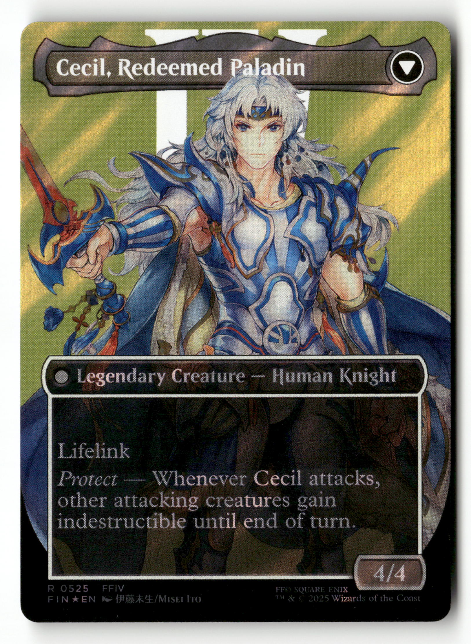 2025 MTG Magic Final Fantasy 0525 Cecil, Dark Knight/Cecil, Redeemed P 2025 MTG Magic Final Fantasy 0525 Cecil, Dark Knight/Cecil, Redeemed P