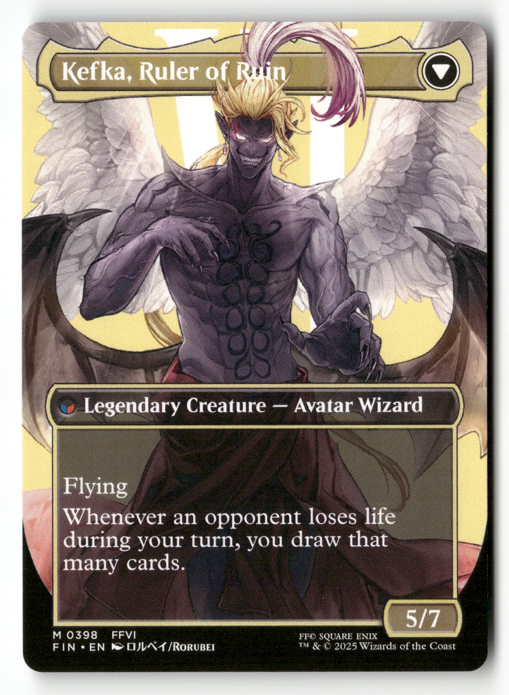 2025 MTG Magic Final Fantasy 0398 Kefka, Court Mage/Kefka, Ruler of Ru 2025 MTG Magic Final Fantasy 0398 Kefka, Court Mage/Kefka, Ruler of Ru