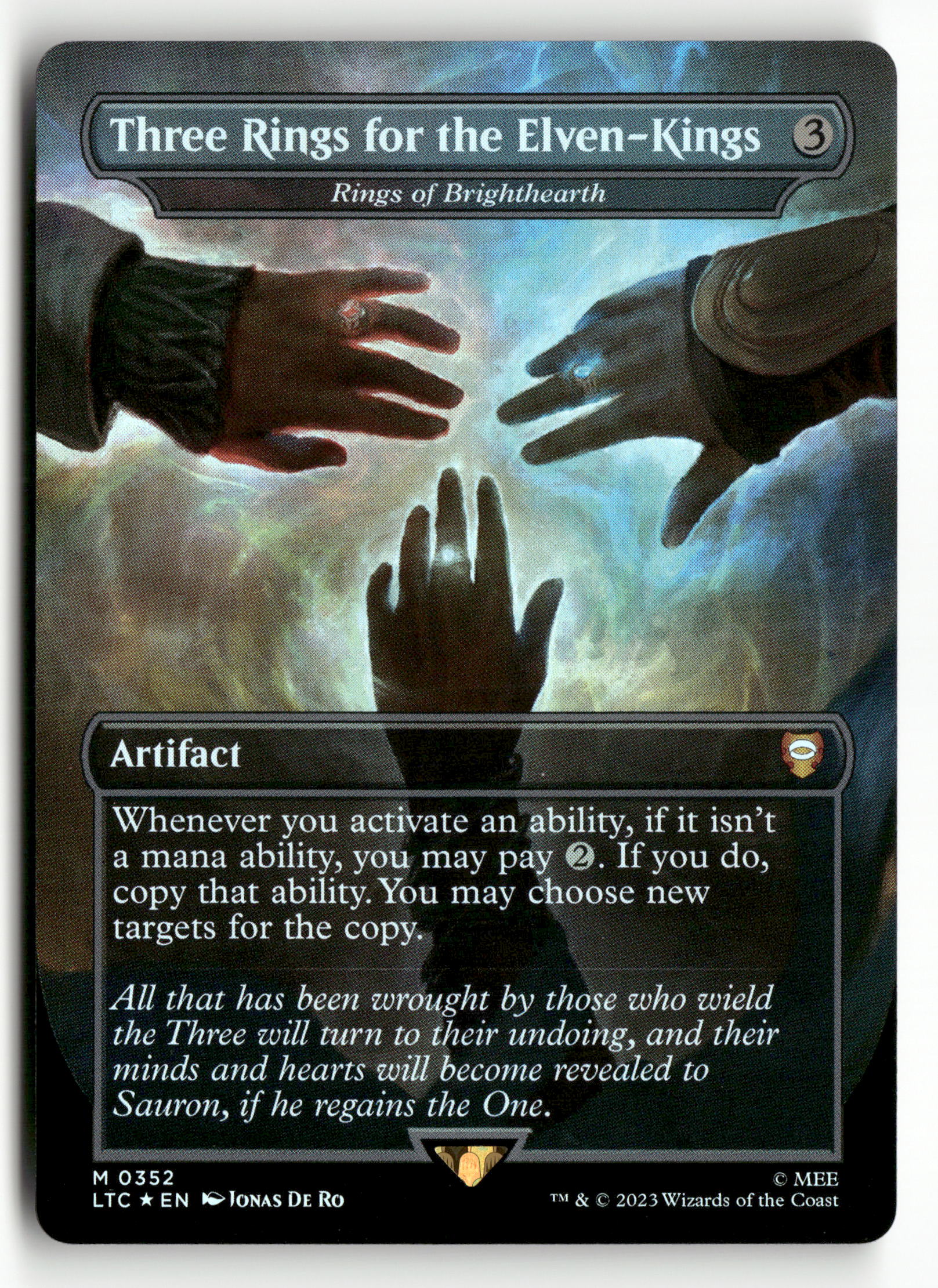 2023 MTG Magic Lord of the Rings 0352 Three Rings for the Elven-Kings