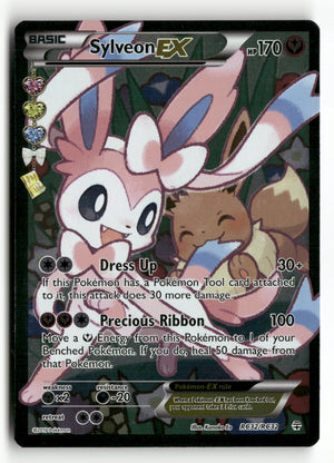 2016 Pokemon Generations Radiant Collection RC32/RC32 Sylveon EX Full