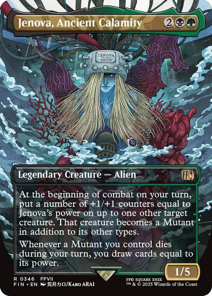 Jenova, Ancient Calamity 346/309 (FINAL FANTASY)  - Borderless