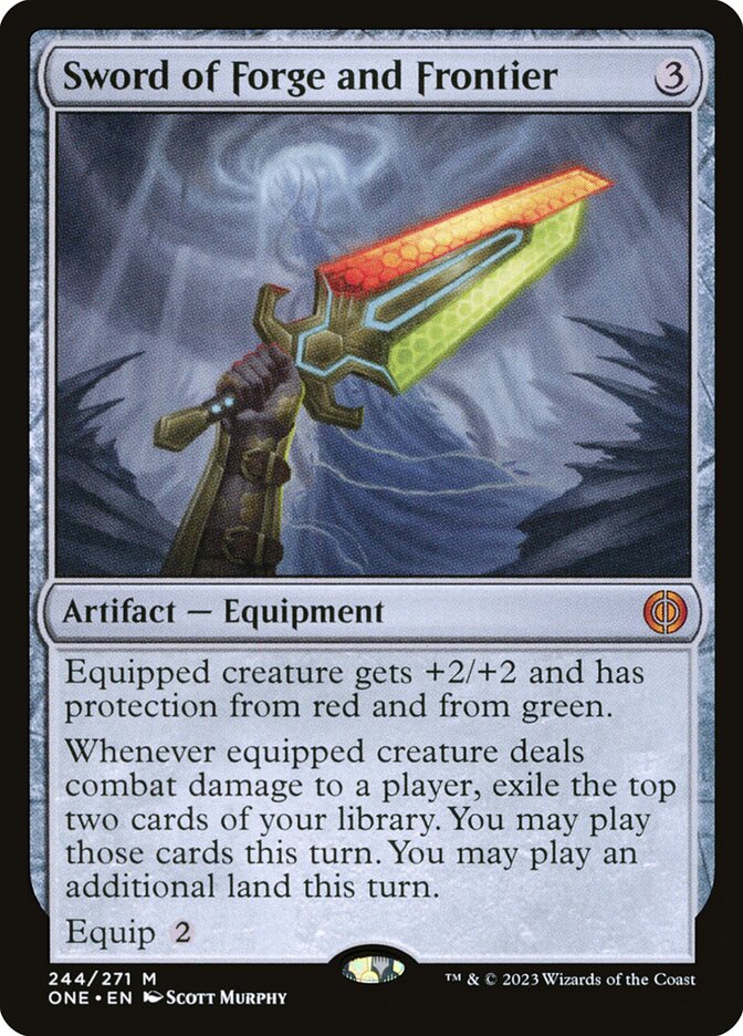 Sword of Forge and Frontier 244 (Phyrexia: All Will Be One) 