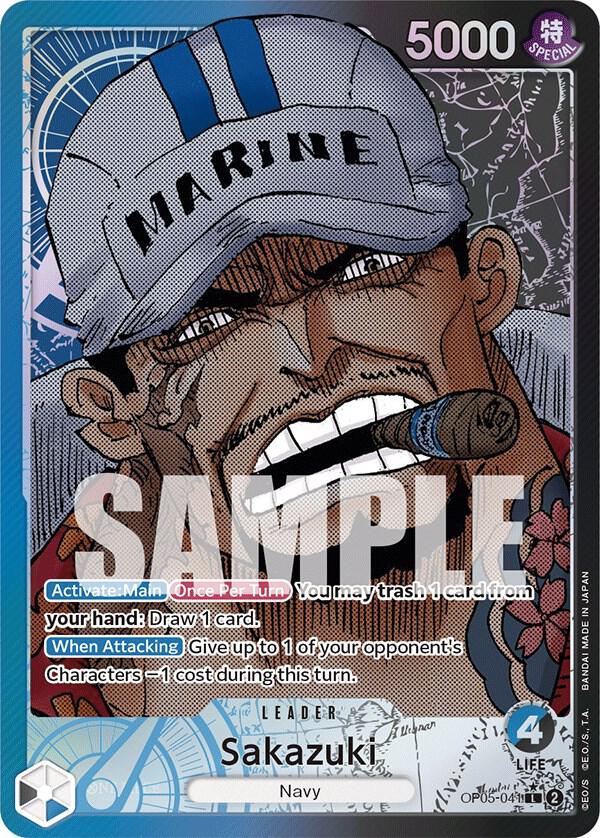 Sakazuki OP05-041 (Awakening of the New Era)  - Alternate Art Foil