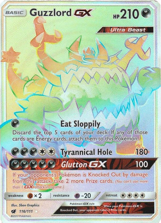 Guzzlord GX 116/111 (SM - Crimson Invasion)  - Holofoil