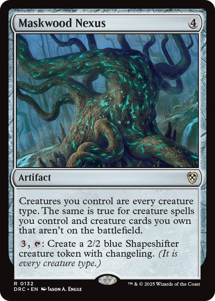 Maskwood Nexus 132/187 (Commander: Aetherdrift) 