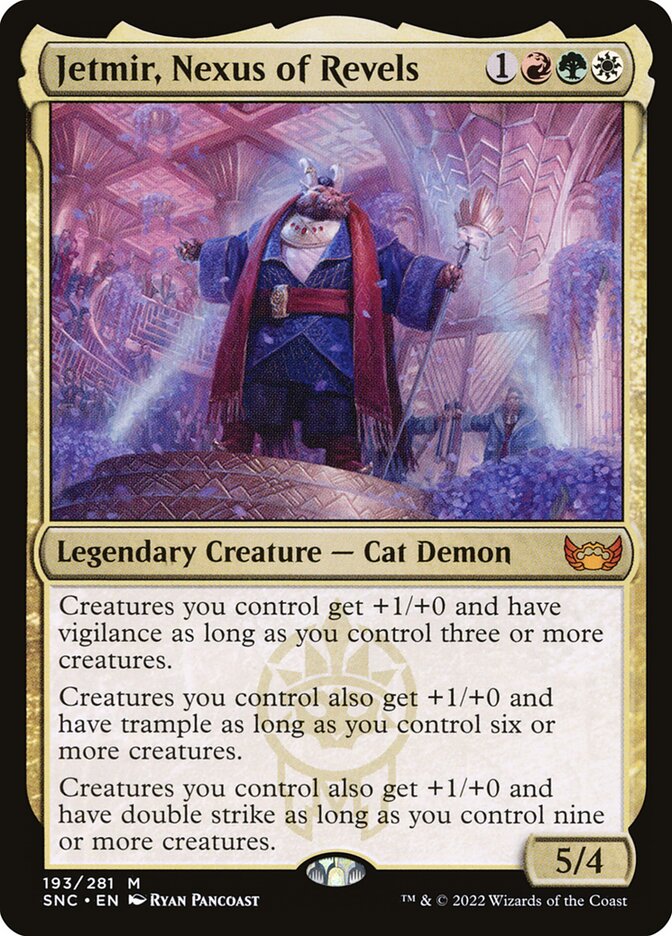 Jetmir, Nexus of Revels 193/281 (Streets of New Capenna) 