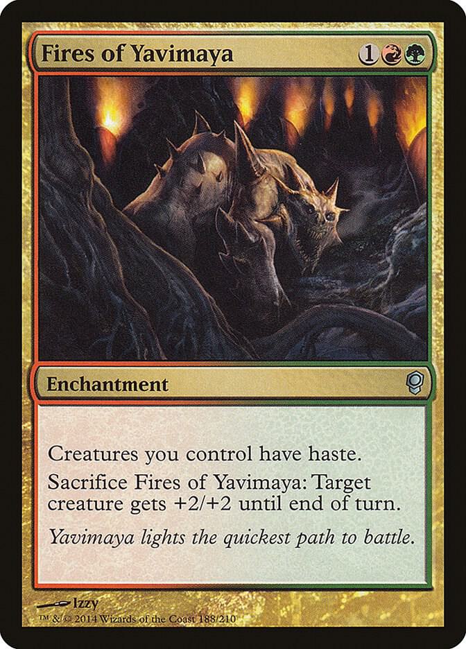 Fires of Yavimaya 188/210 (Conspiracy) 