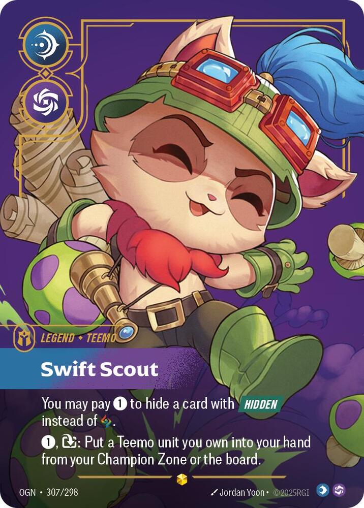 Teemo - Swift Scout 307/298 (Origins)  - Foil