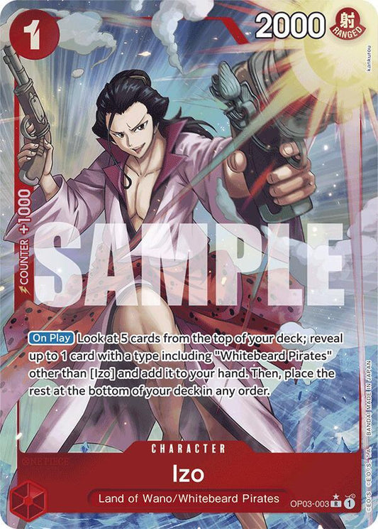 Izo OP03-003 (Premium Booster -The Best-)  - Full Art Foil