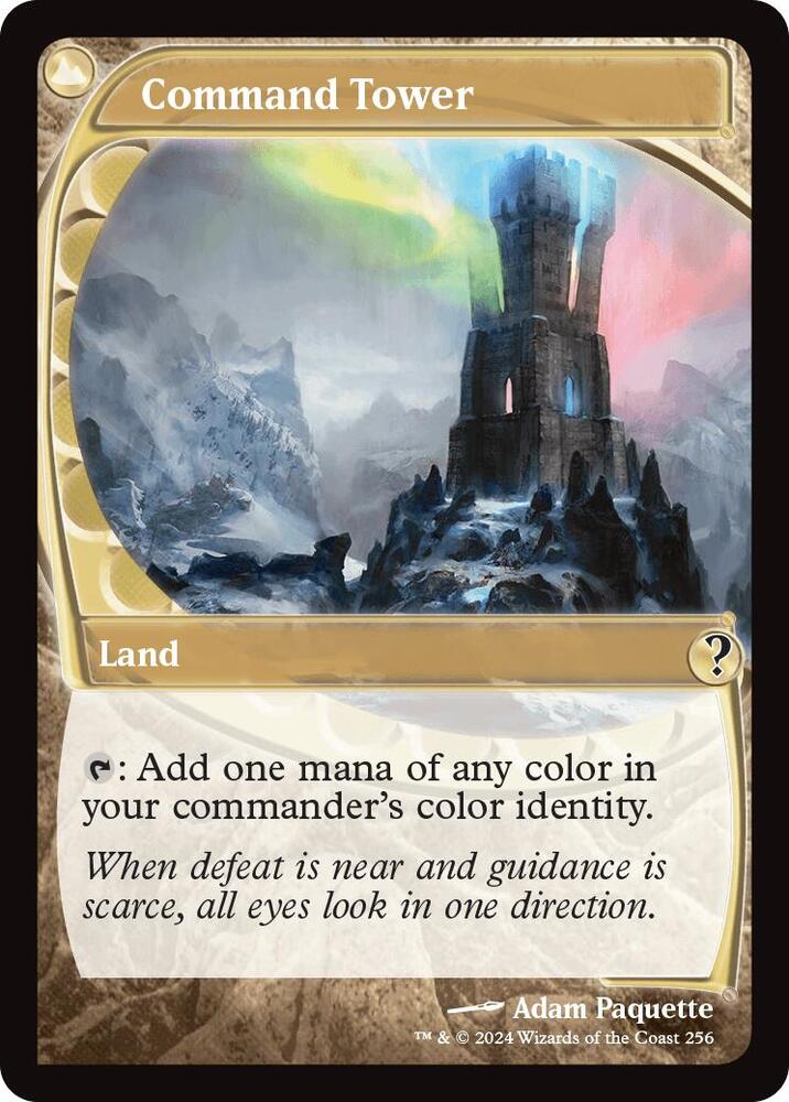 Command Tower 256/390 (Mystery Booster 2)  - Future Sight Foil
