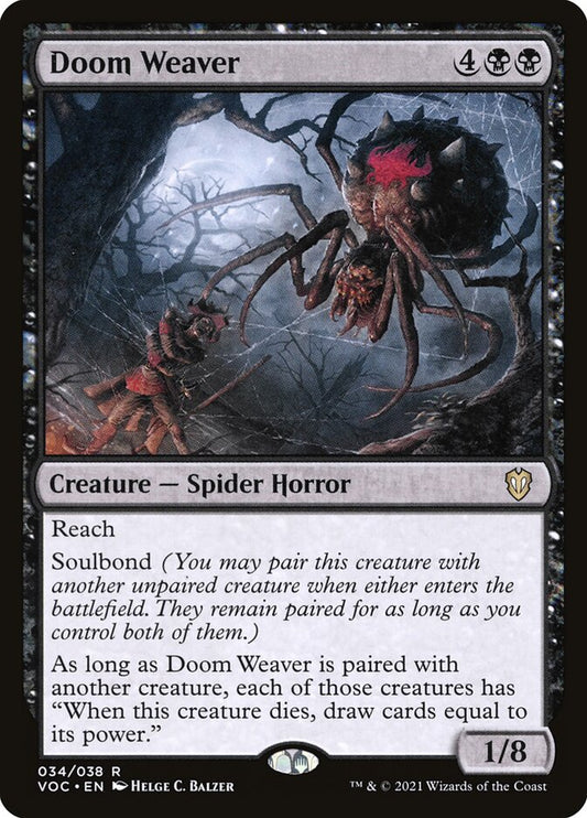 Doom Weaver 34 (Commander: Innistrad: Crimson Vow) 