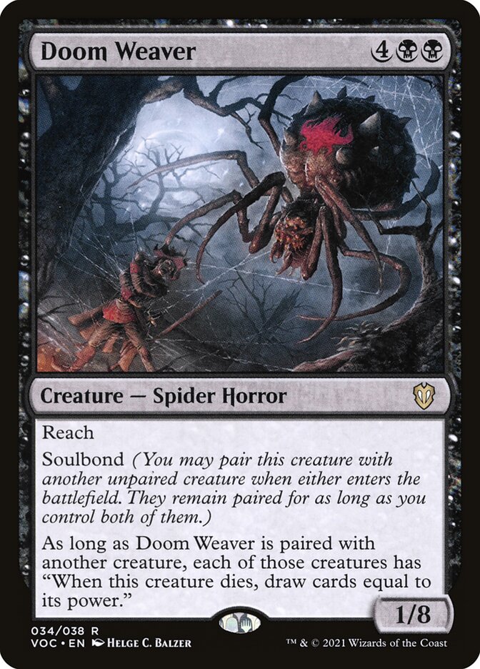 Doom Weaver 34 (Commander: Innistrad: Crimson Vow) 