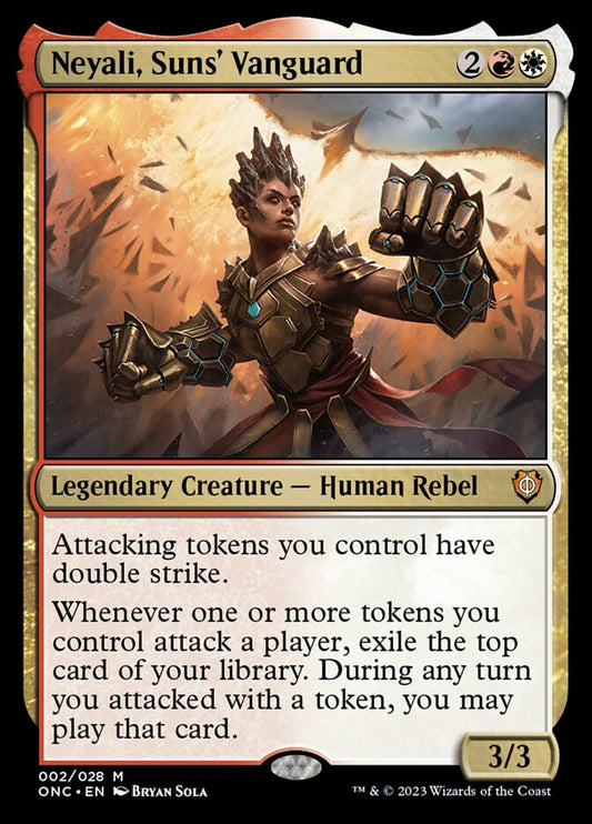Neyali, Suns' Vanguard 2 (Commander: Phyrexia: All Will Be One) 
