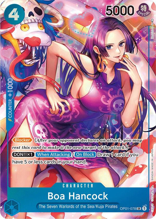 Boa Hancock OP01-078 (Romance Dawn)  - Alternate Art Foil