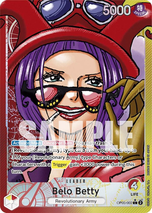 Belo Betty OP05-002 (Awakening of the New Era)  - Alternate Art Foil
