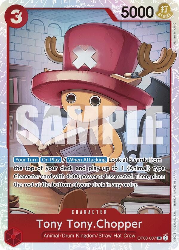 Tony Tony.Chopper OP08-007 (Two Legends)  - Foil