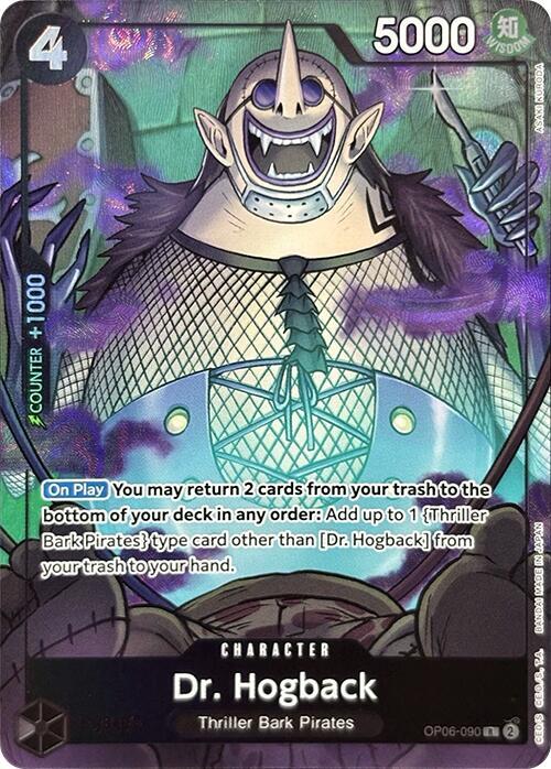 Dr. Hogback OP06-090 (One Piece Promotion Cards)  - Alternate Art Foil