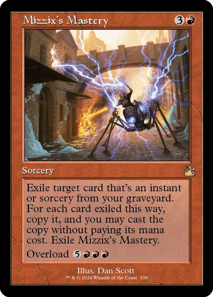 Mizzixs Mastery 339 (Ravnica Remastered)  - Retro