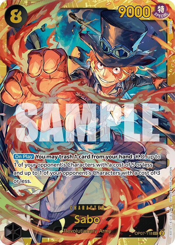 Sabo OP07-118 (500 Years in the Future)  - Foil