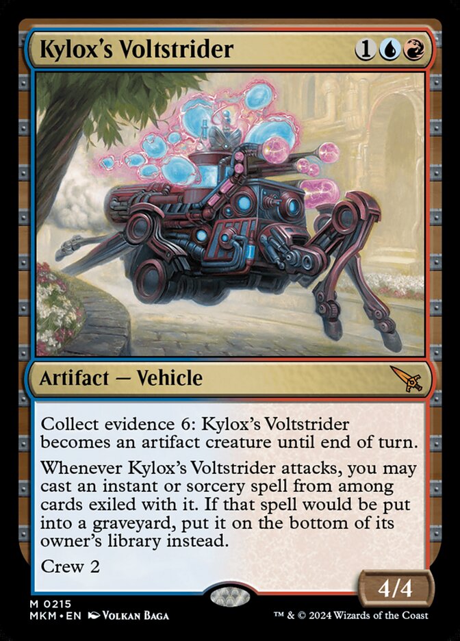 Kylox's Voltstrider 215/286 (Murders at Karlov Manor)  - Foil