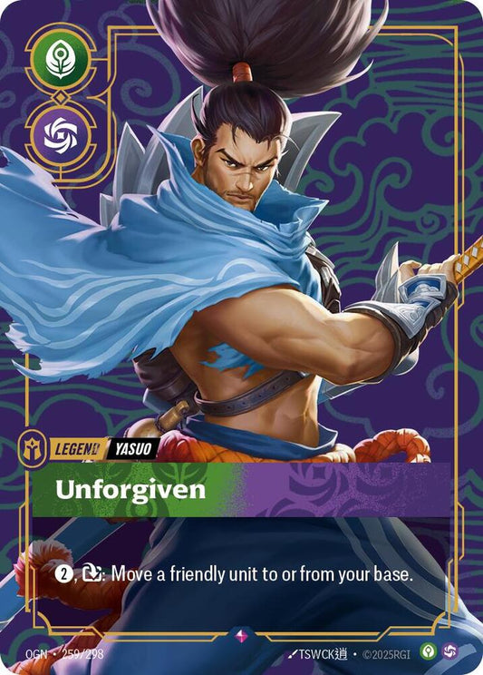 Yasuo - Unforgiven 259/298 (Origins)  - Foil