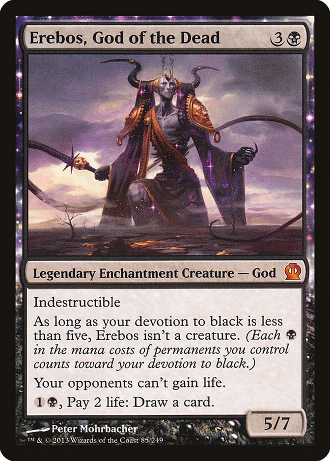 Erebos, God of the Dead 85/249 (Theros) 