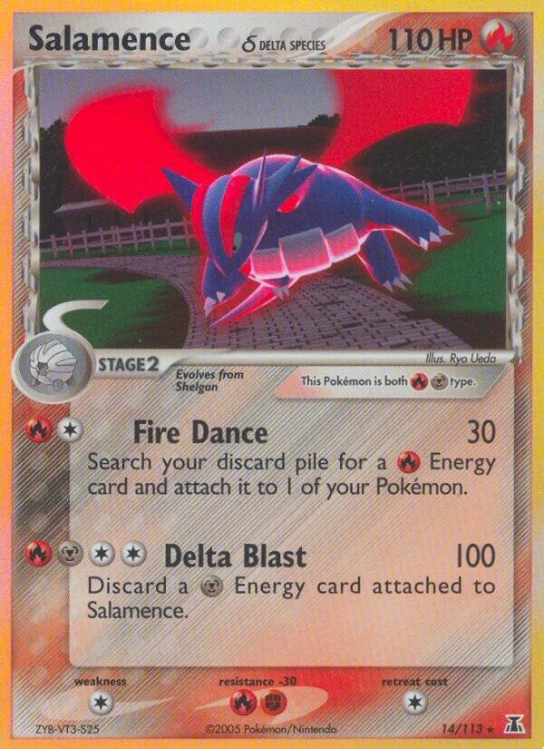Salamence Delta Species 14/113 (Delta Species)  - Reverse Holofoil
