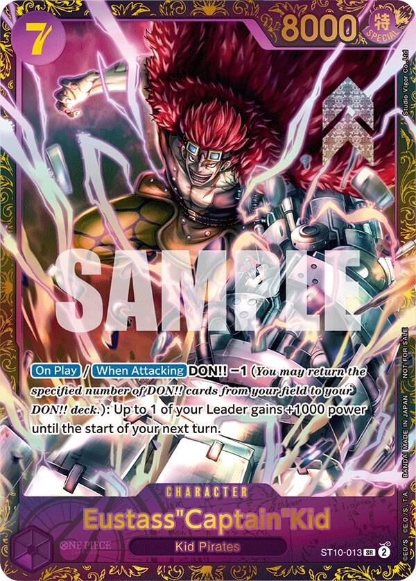 Eustass"Captain"Kid ST10-013 (One Piece Promotion Cards)  - Foil