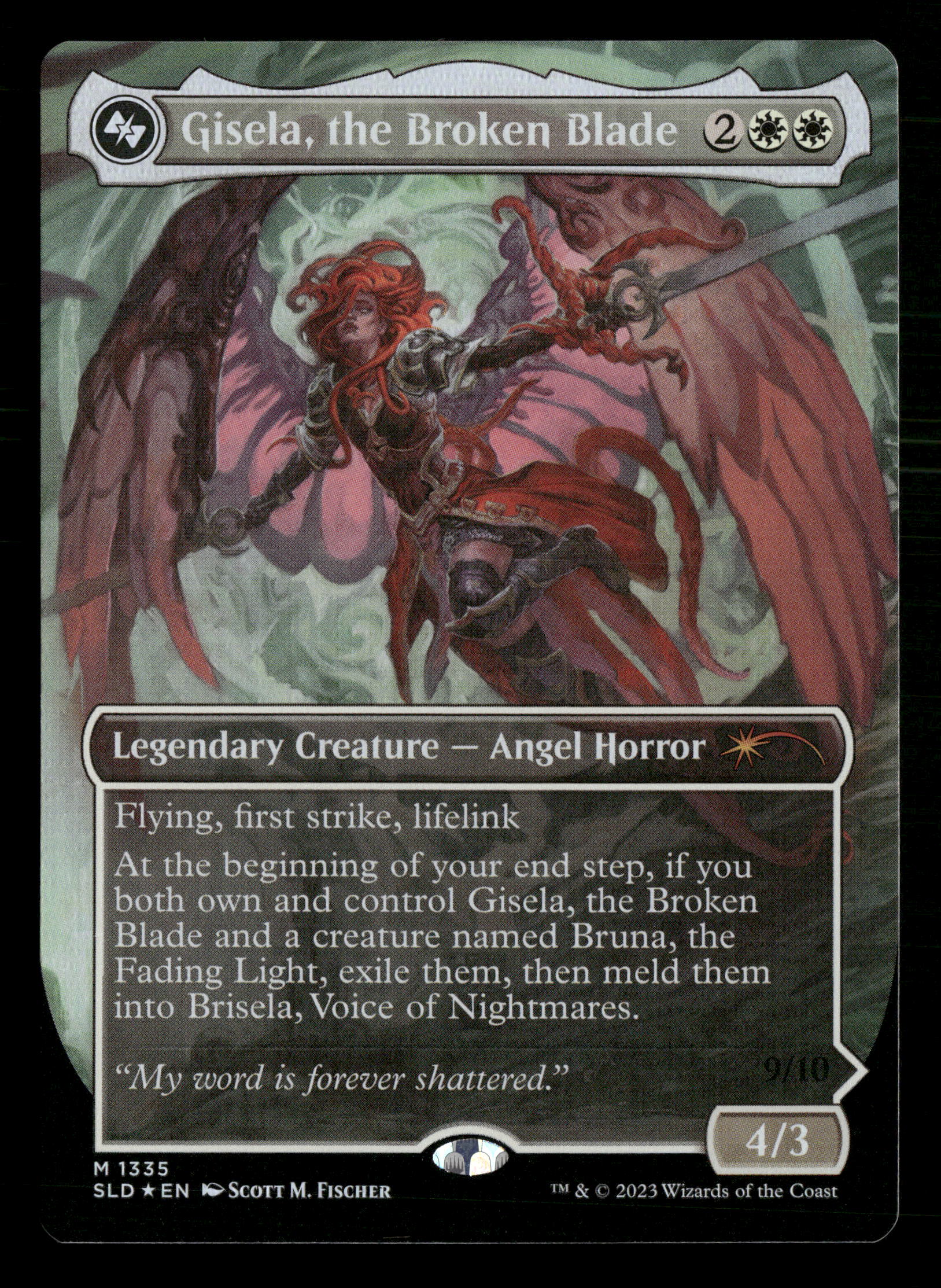 Magic The Gathering Secret Lair Drop Series 1335 Gisela, the Broken Blade M NM