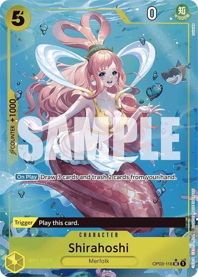 Shirahoshi OP03-116 (Premium Booster -The Best-)  - Full Art Foil
