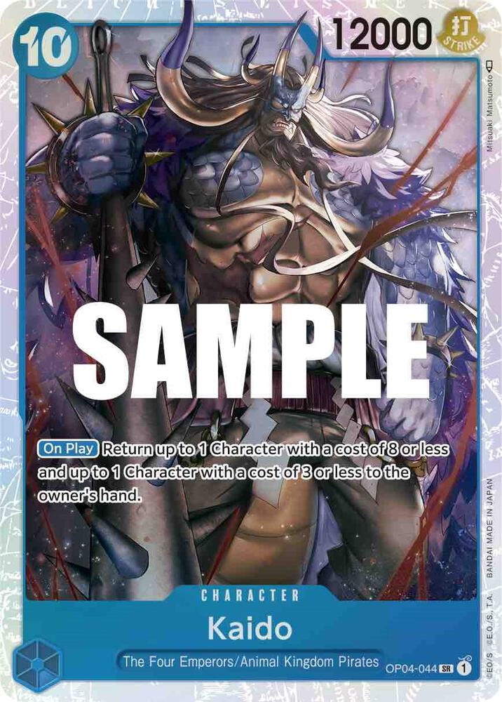 Kaido OP04-044 (Kingdoms of Intrigue)  - Foil