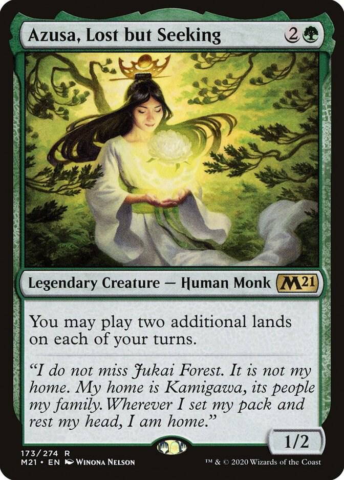 Azusa, Lost but Seeking 173 (Core Set 2021) 