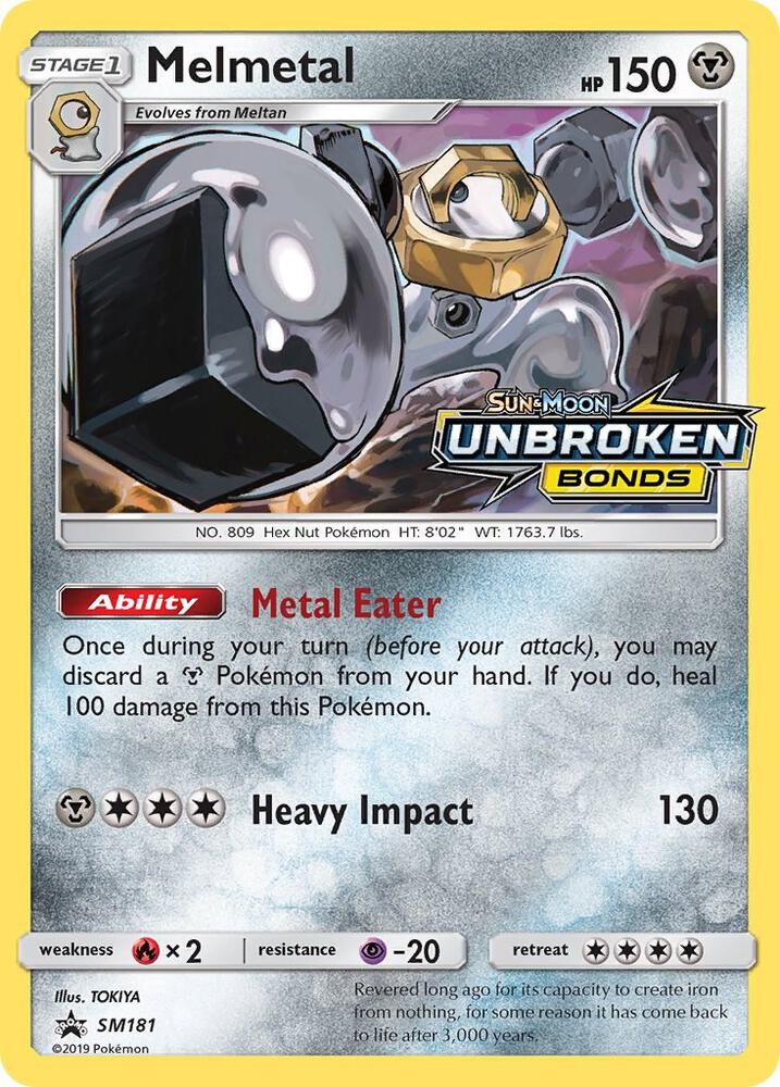 Melmetal Prerelease SM181 (SM Promos)  - Holofoil