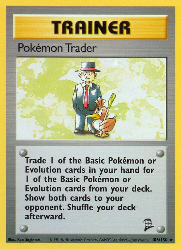 2000 Pokemon Base Set 2 106/130 Pokemon Trader Rare